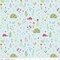 Fabric Riley Blake Sky Garden Animals Designer Flannel by the Quarter Yard F16025-SKY